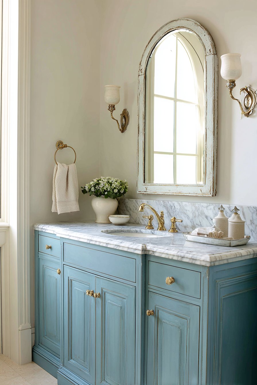 French Country Vanity Elegance
