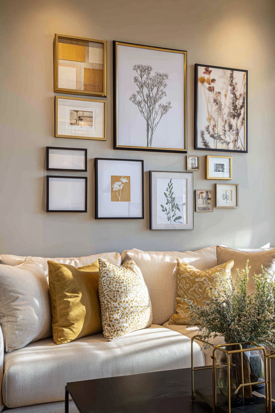 Scandinavian Floor-to-Ceiling Built-In Shelving