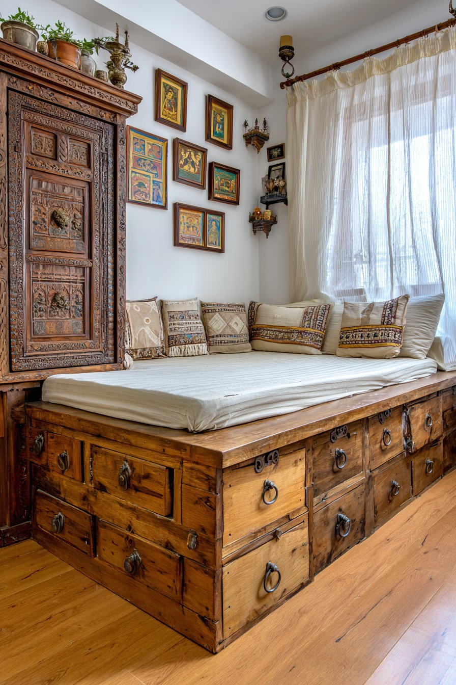 Smart Storage Solutions with Traditional Craftsmanship