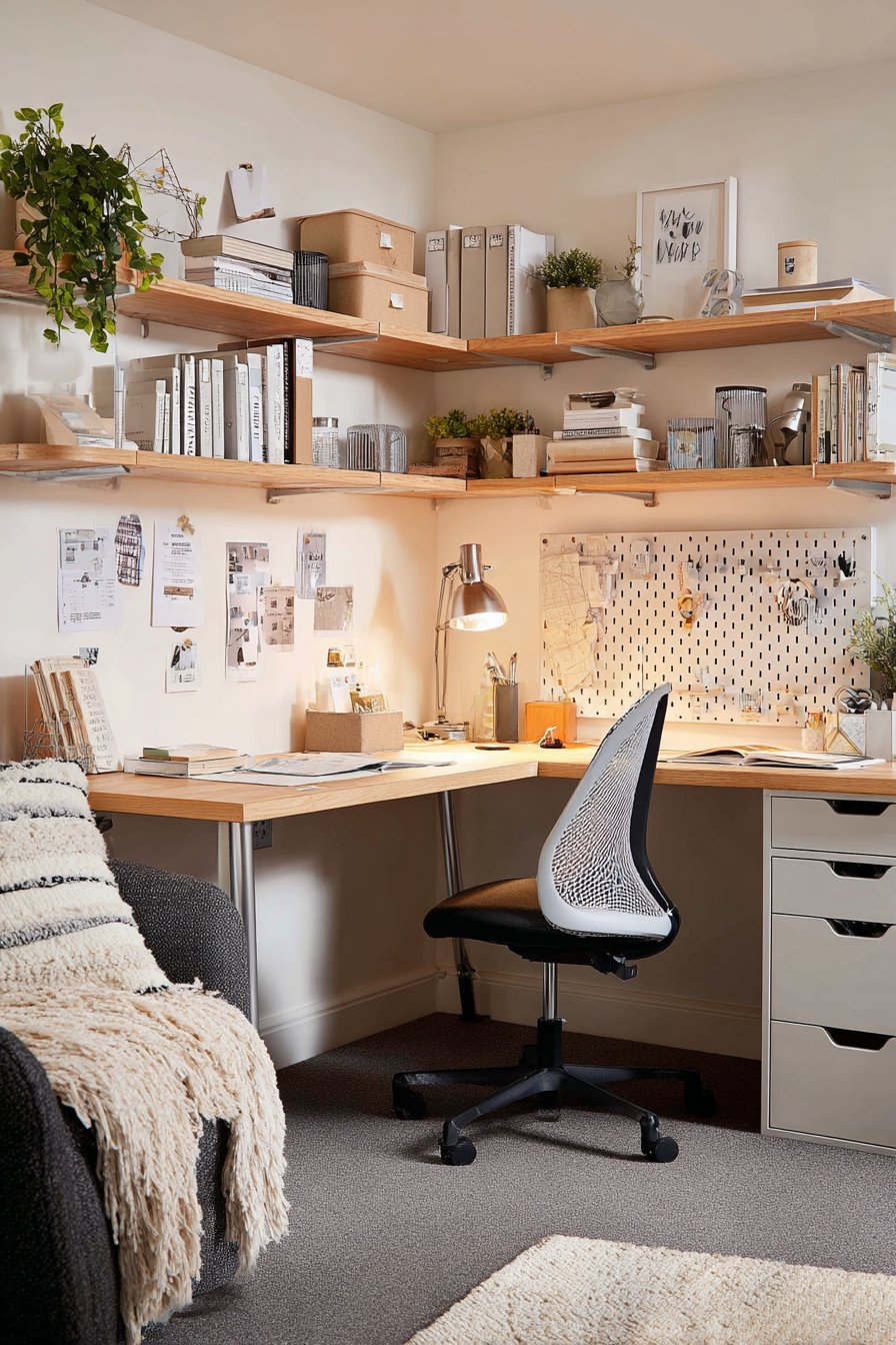 Dedicated Study Zone with Ergonomic Design