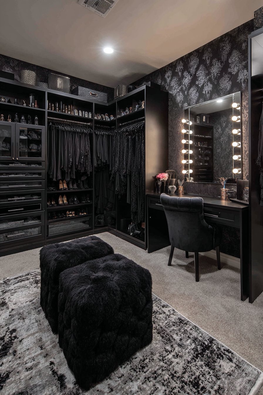 Luxury Dressing Room Organization