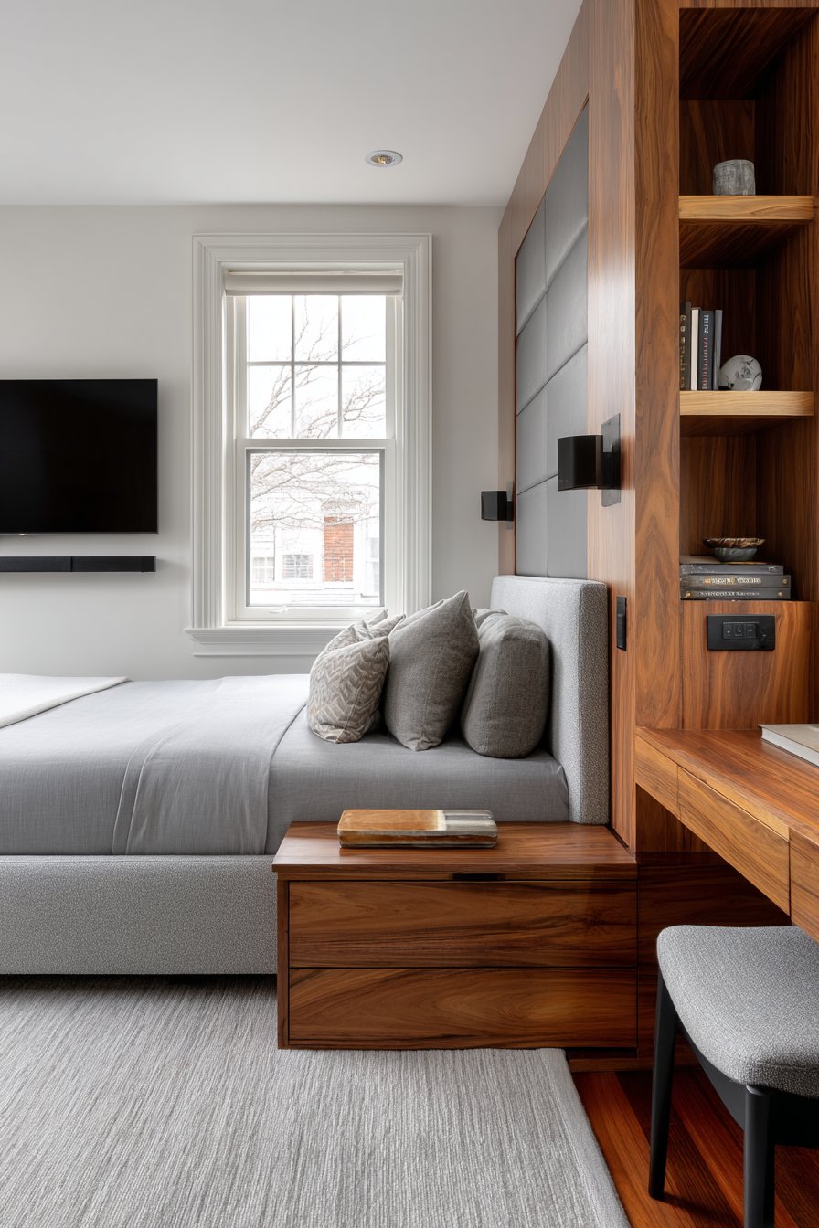 Practical Master Bedroom with Smart Technology