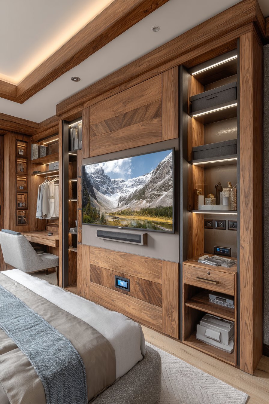 Practical Master Bedroom with Smart Technology