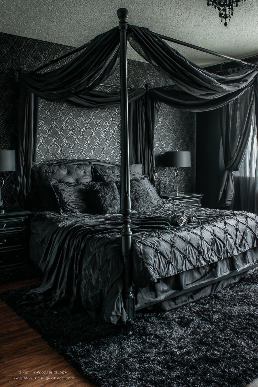 Elegant Canopy Drama