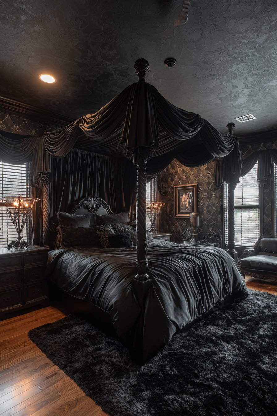 Elegant Canopy Drama