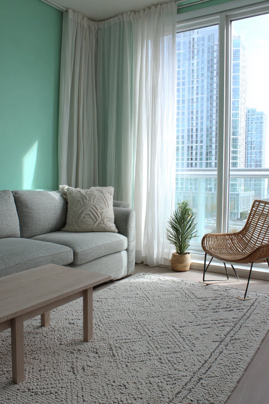 Scandinavian-Inspired Mint Serenity