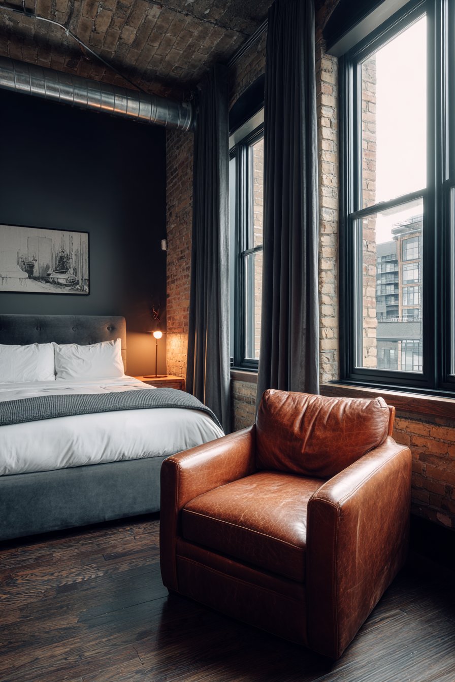 Industrial Charm with Exposed Brick
