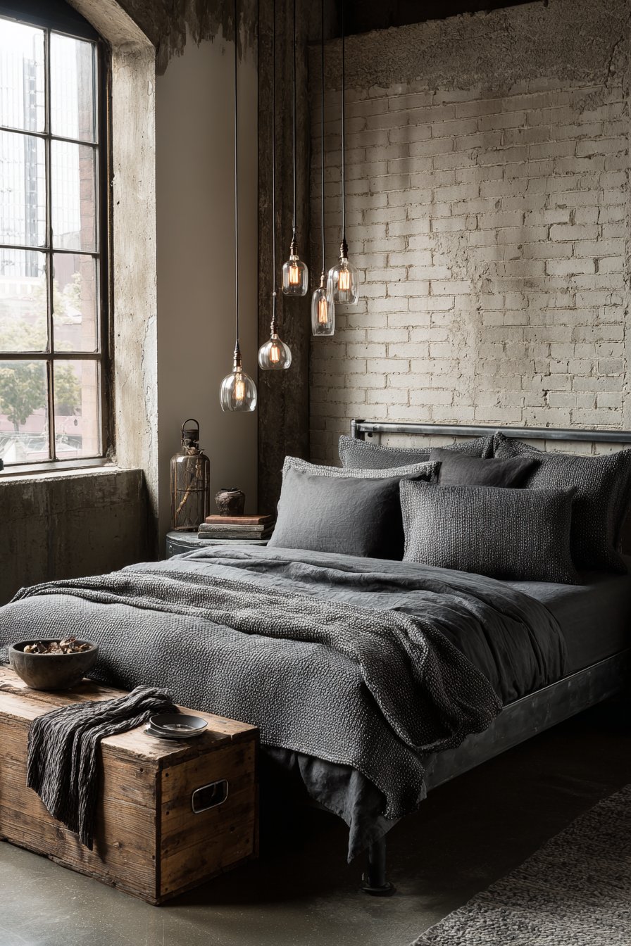 Industrial Loft Character with Aged Iron Authenticity