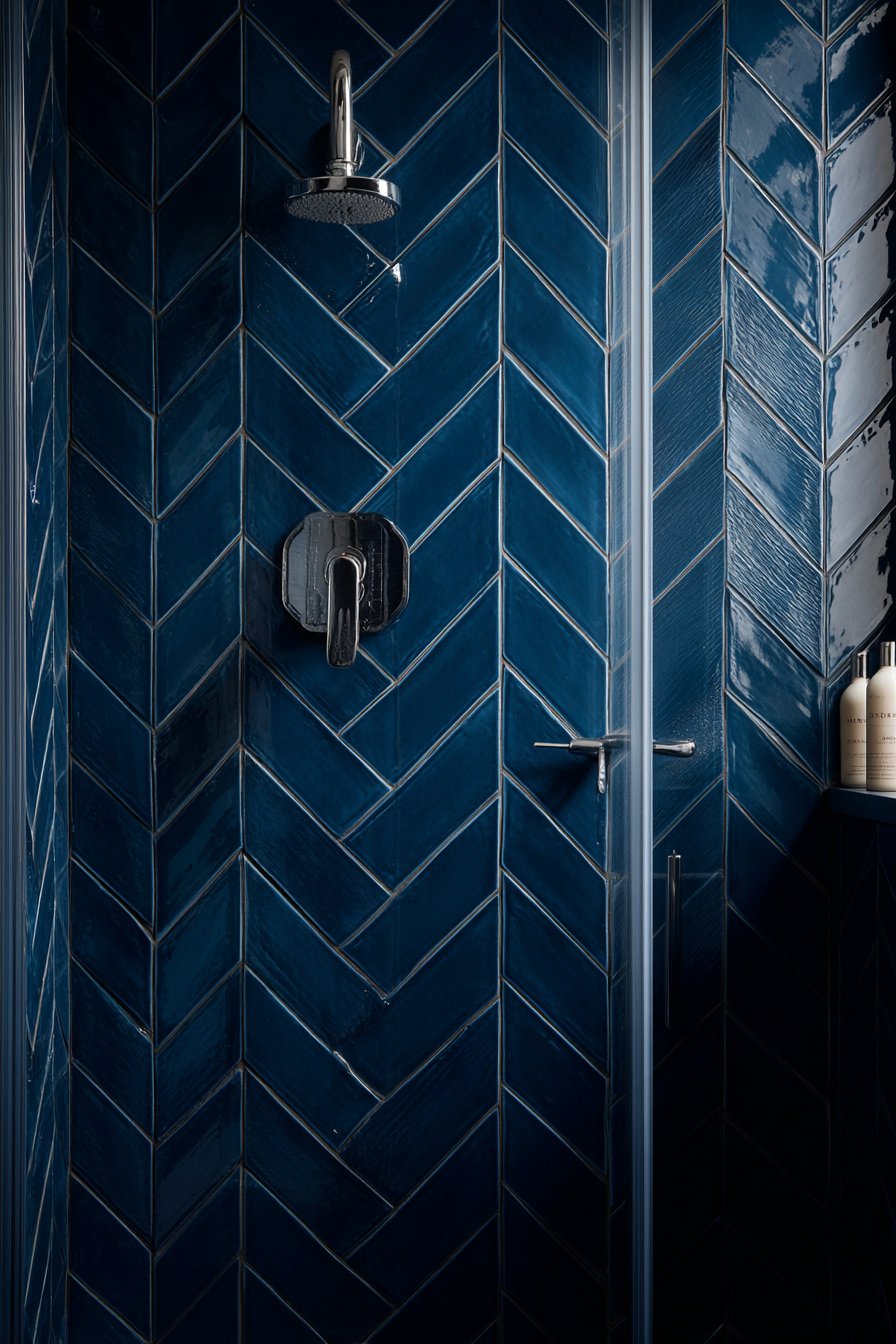 Luxurious Jewel-Box Shower Enclosure