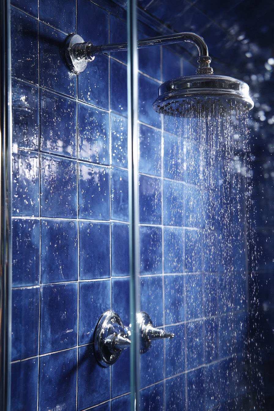 Luxurious Jewel-Box Shower Enclosure