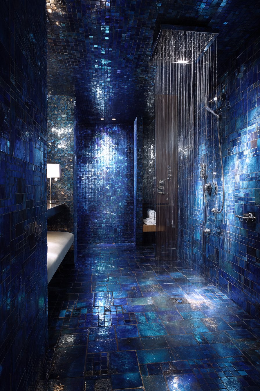 Luxurious Jewel-Box Shower Enclosure