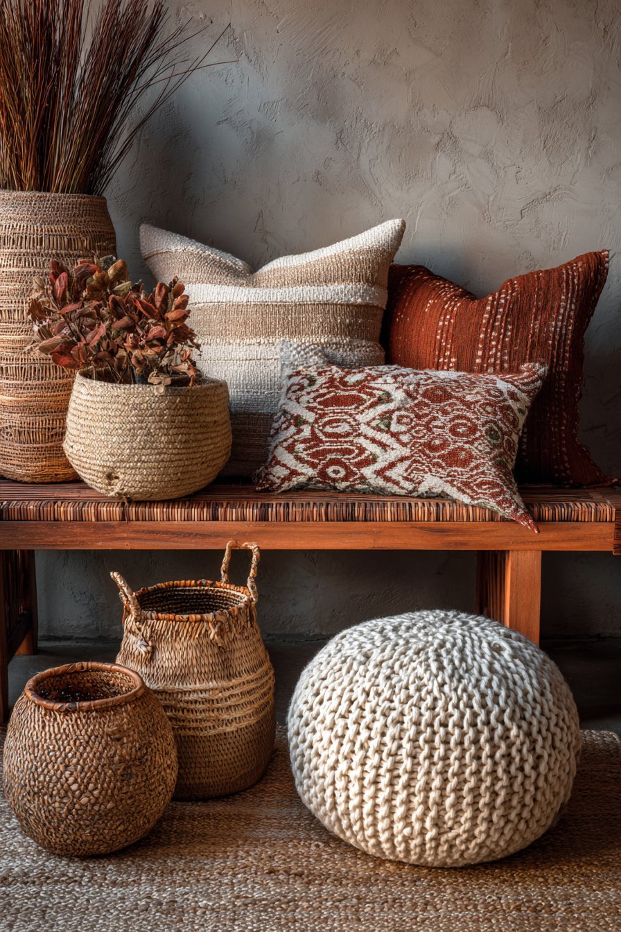 Layered Textiles and Natural Materials Showcase