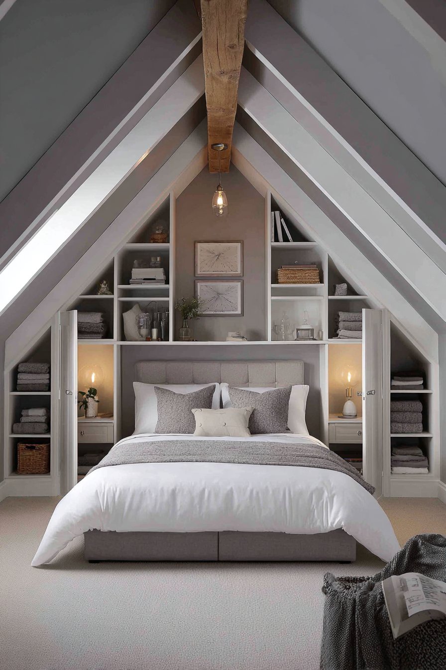 Smart Storage Solutions with Custom Built-Ins