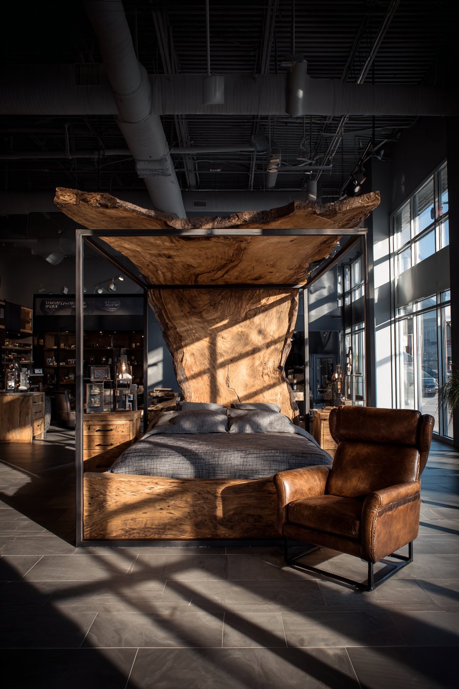 Rustic Reclaimed Wood with Industrial Accents