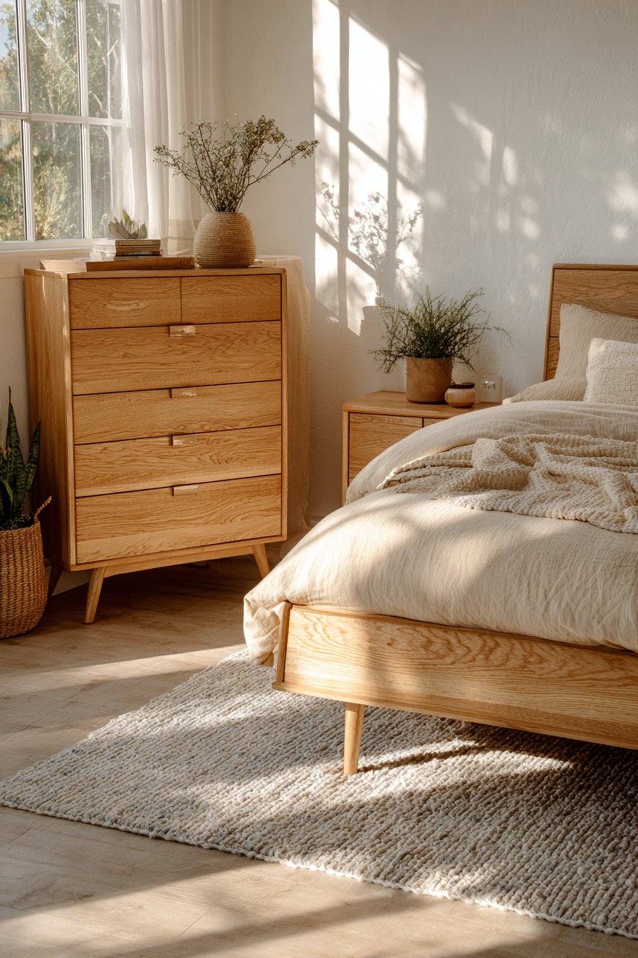 Warm Blonde Wood Elegance