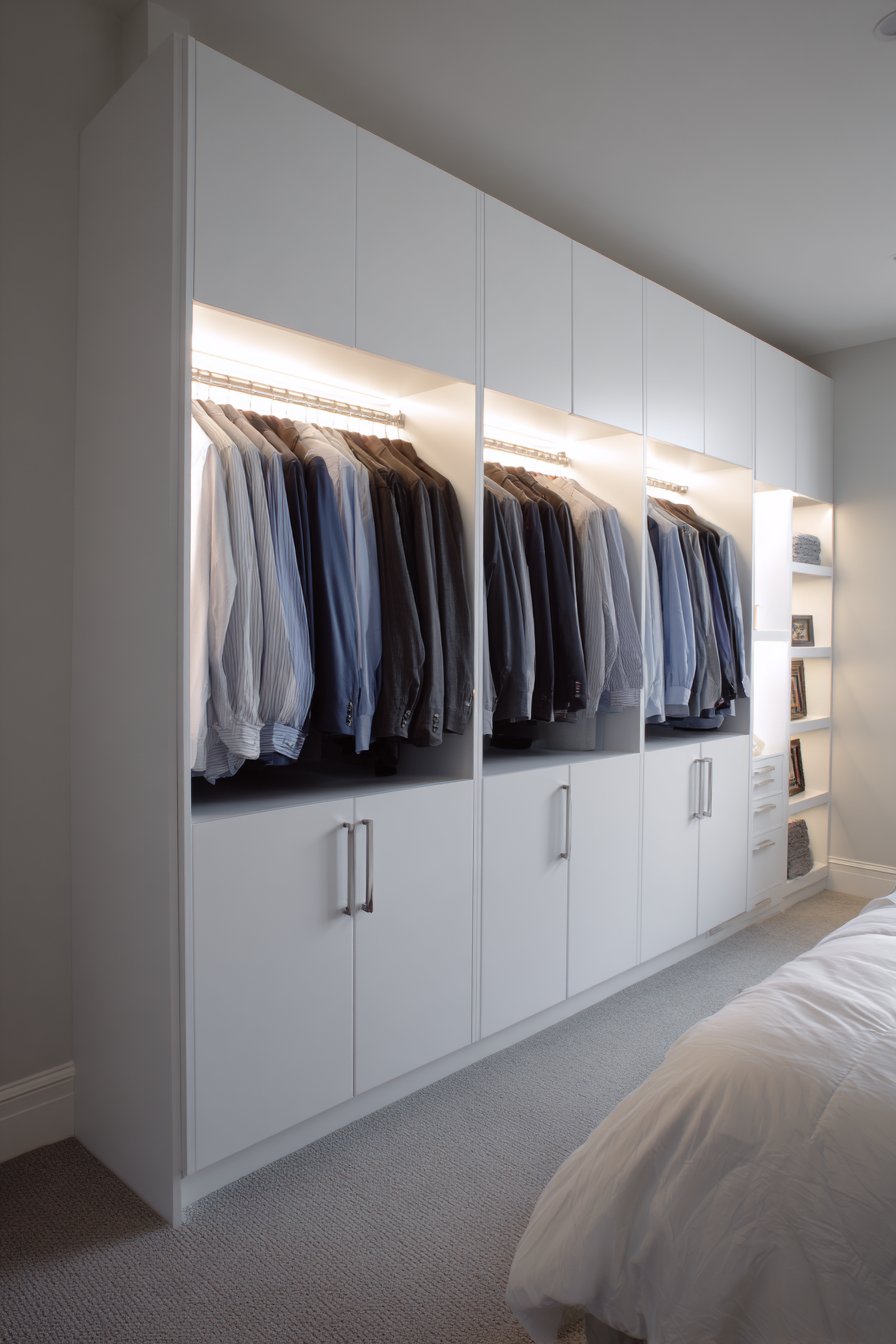 Practical Storage Solutions with Custom Built-Ins