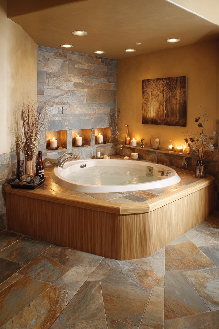 Compact Japanese-Inspired Soaking Sanctuary