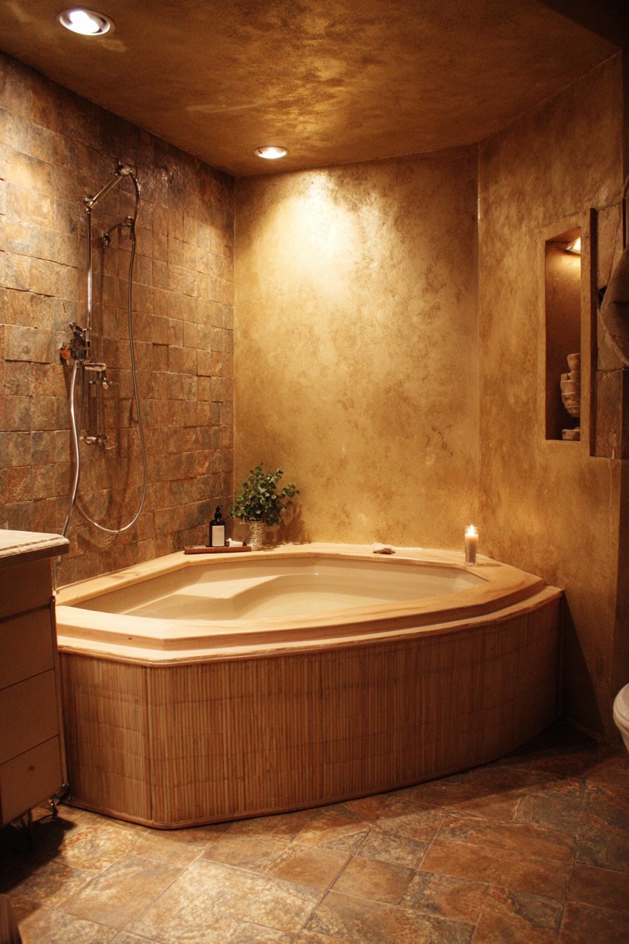 Compact Japanese-Inspired Soaking Sanctuary