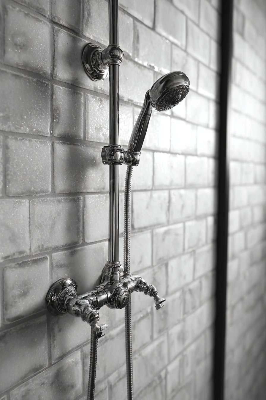 White Wainscoting with Natural Oak Flooring