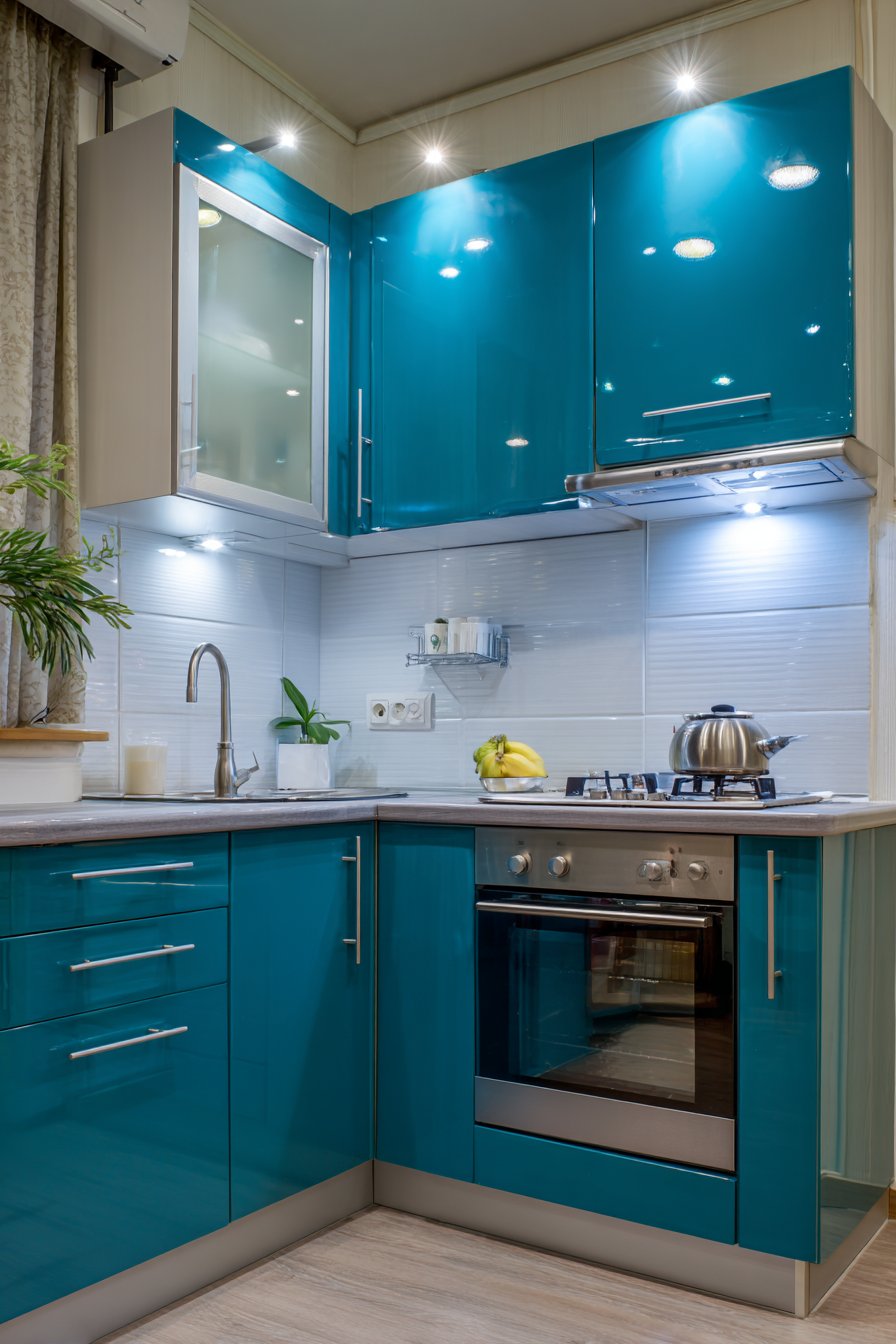Vibrant Teal Compact Urban Solution
