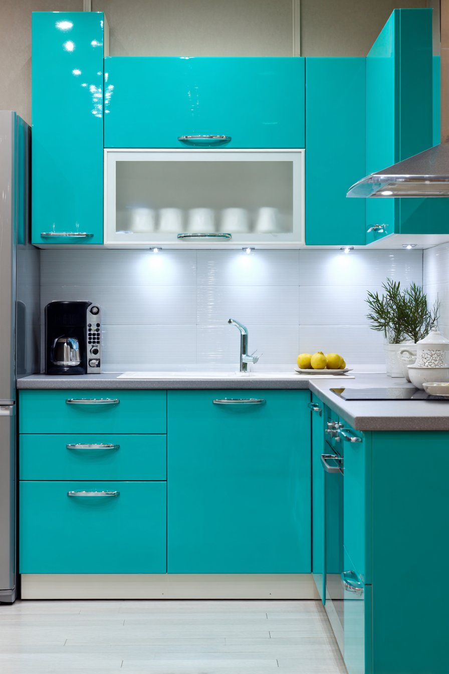 Vibrant Teal Compact Urban Solution