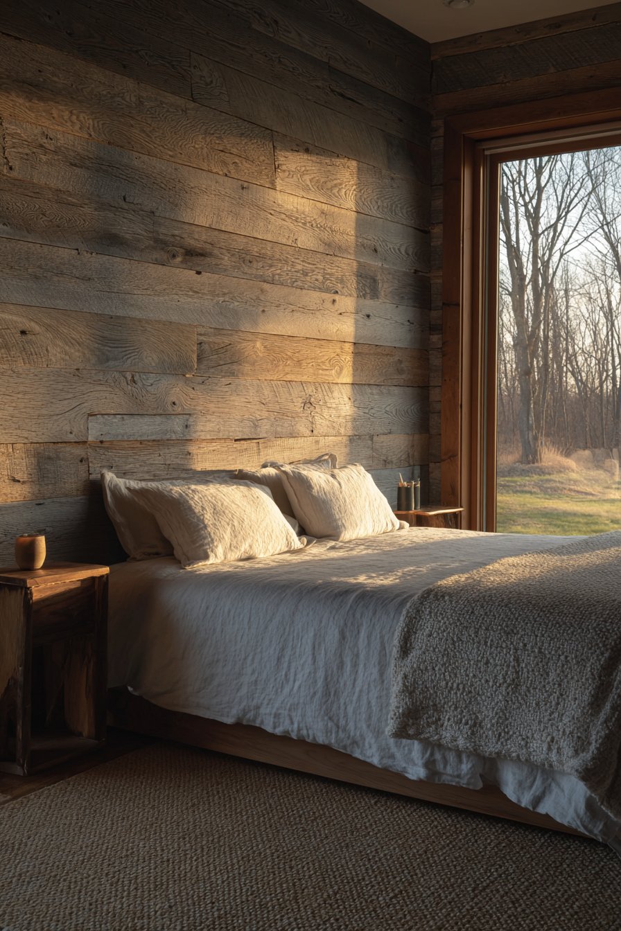 Natural Materials and Earthy Grounding