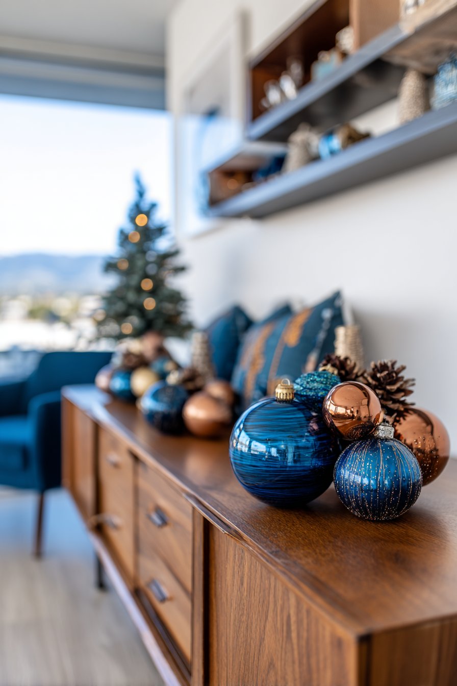 Compact Apartment Christmas with Space-Saving Solutions