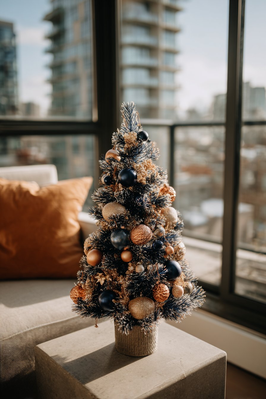 Compact Apartment Christmas with Space-Saving Solutions