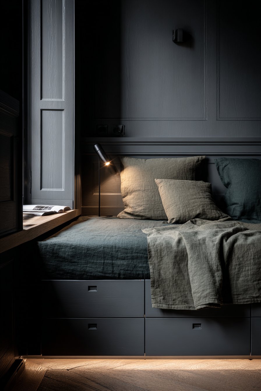 Functional Minimalism with Built-In Storage