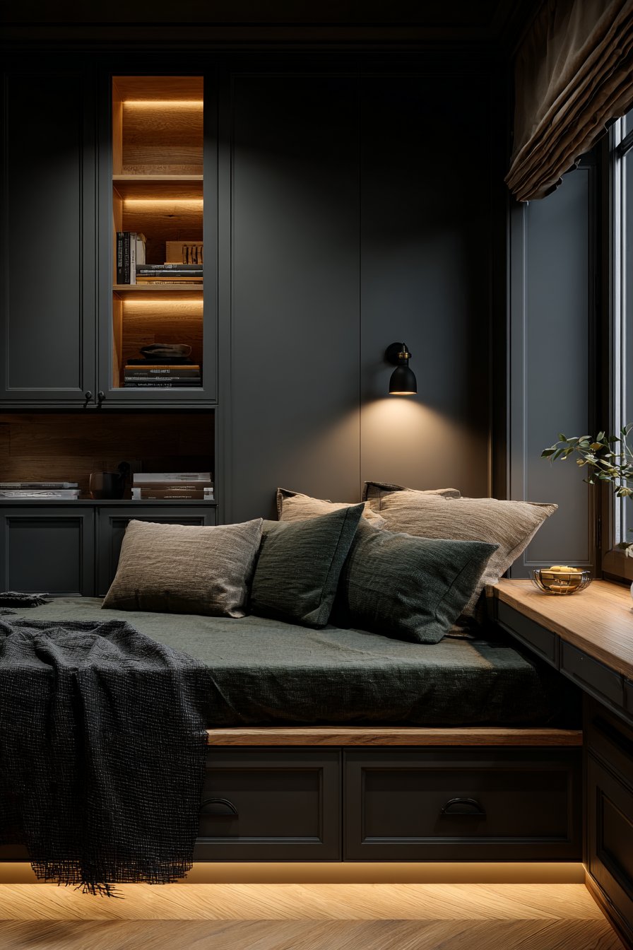 Functional Minimalism with Built-In Storage