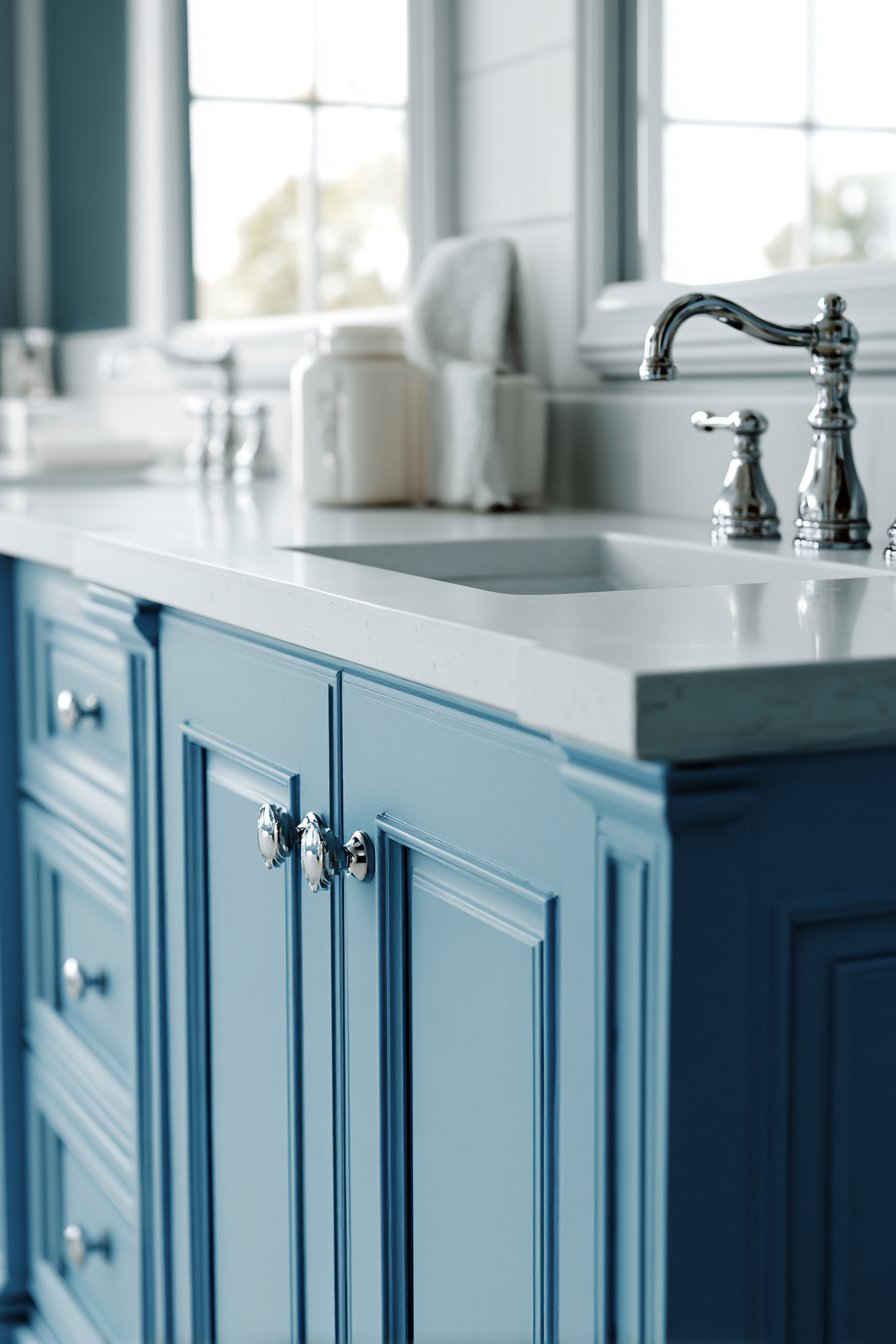 Practical Double Vanity Design