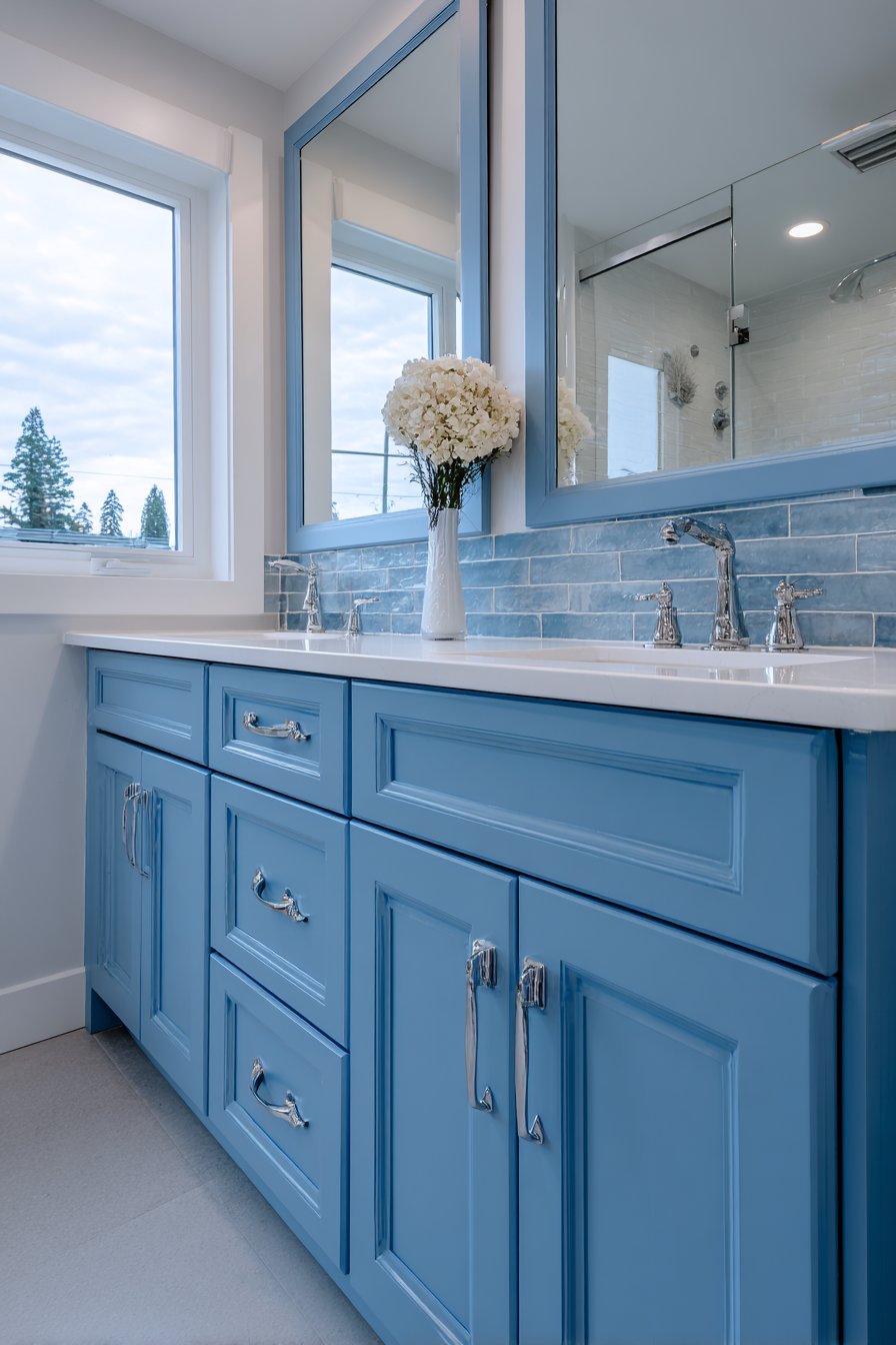 Practical Double Vanity Design