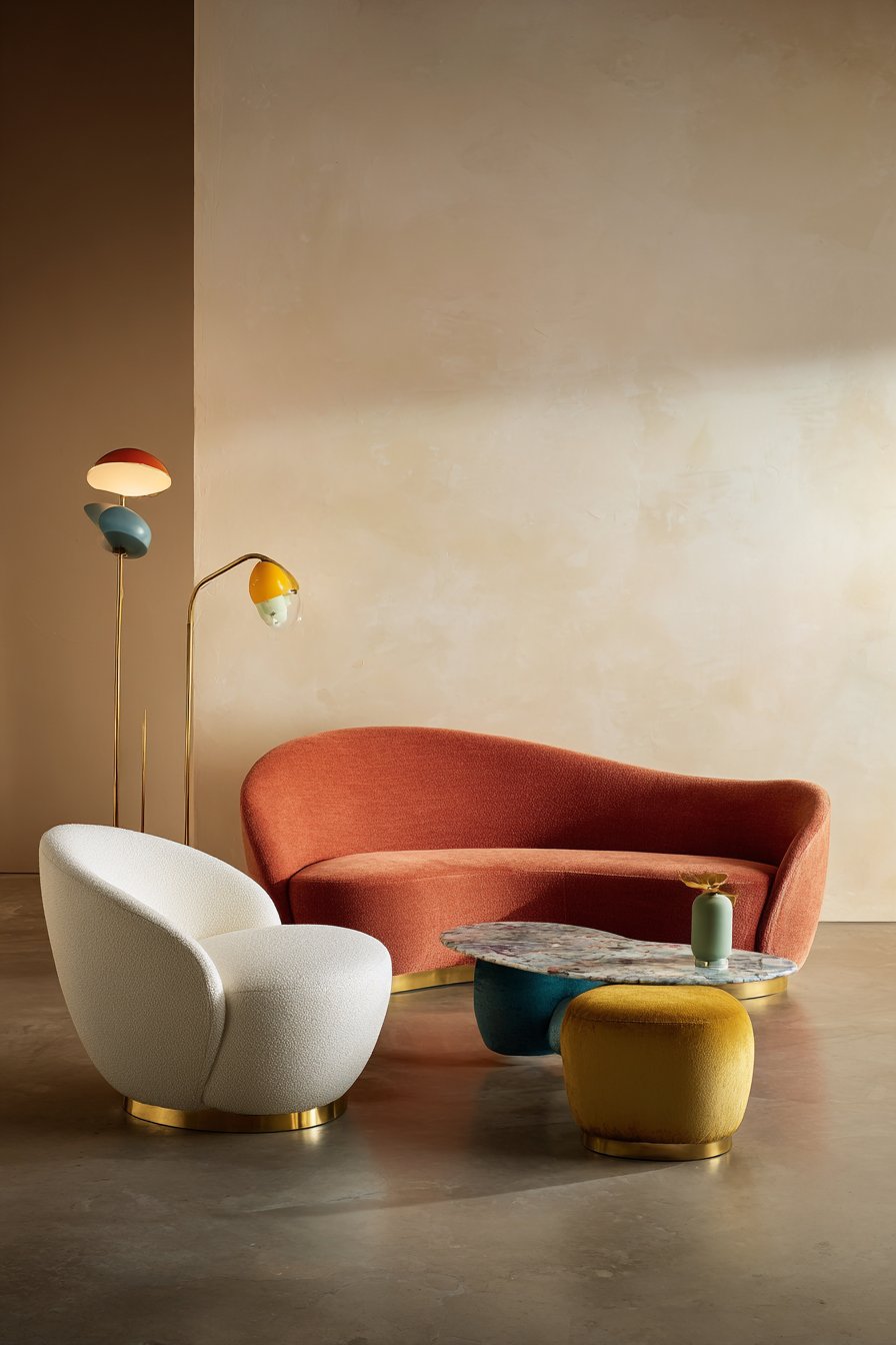 Playful Retro-Modern Fusion