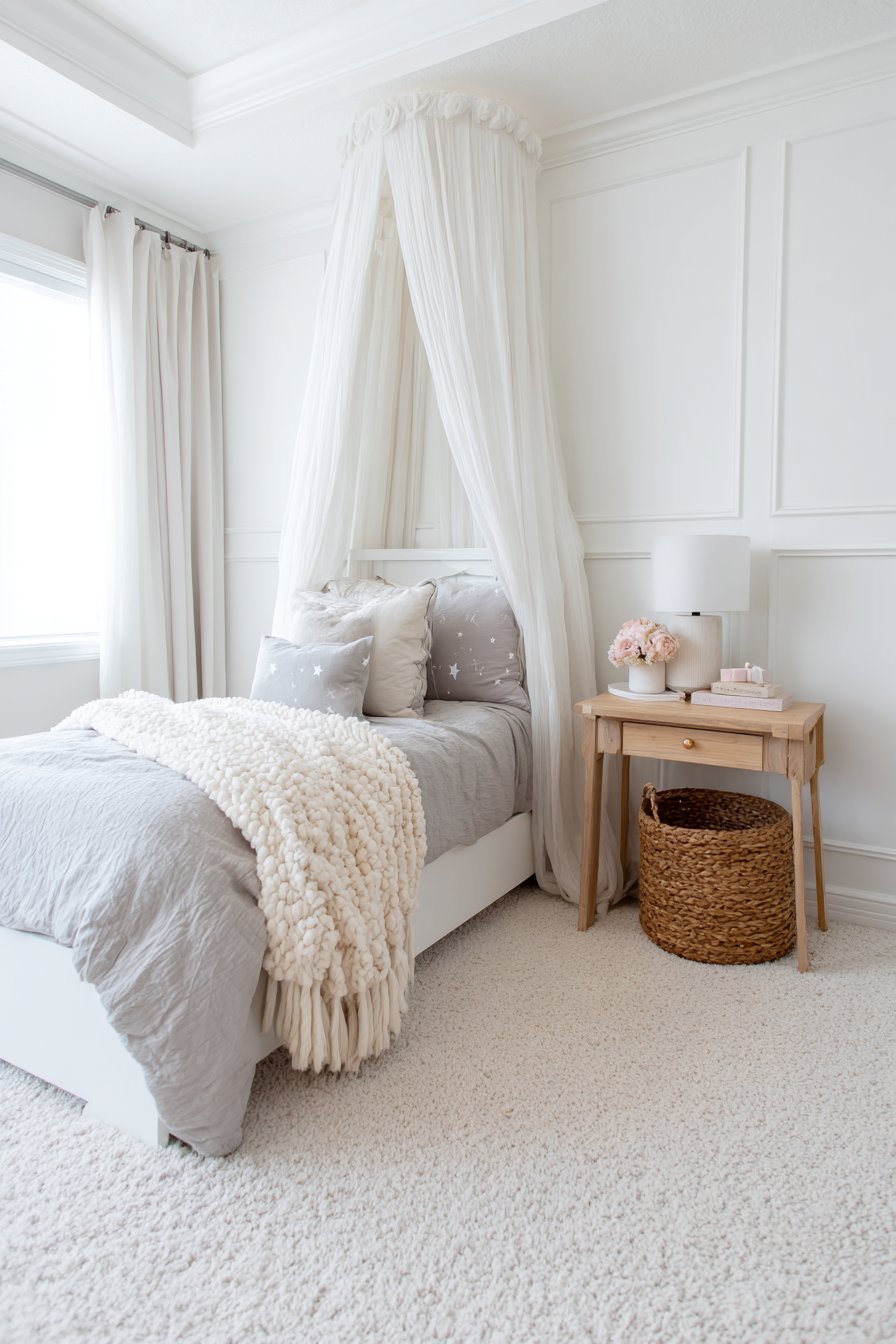 Cozy Canopy Bed Retreat for Peaceful Sleep