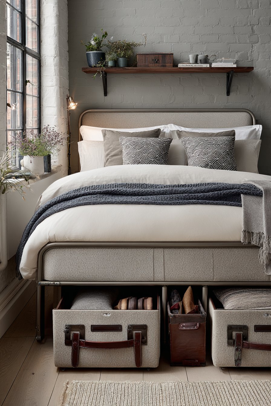 Space-Saving Solutions with Champagne Metal Sophistication