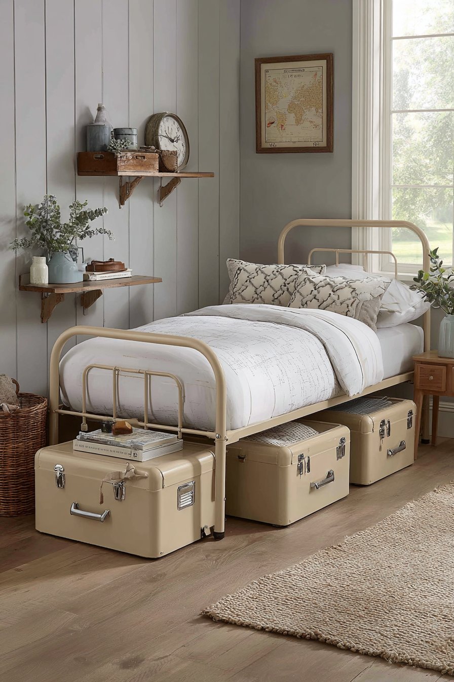 Space-Saving Solutions with Champagne Metal Sophistication