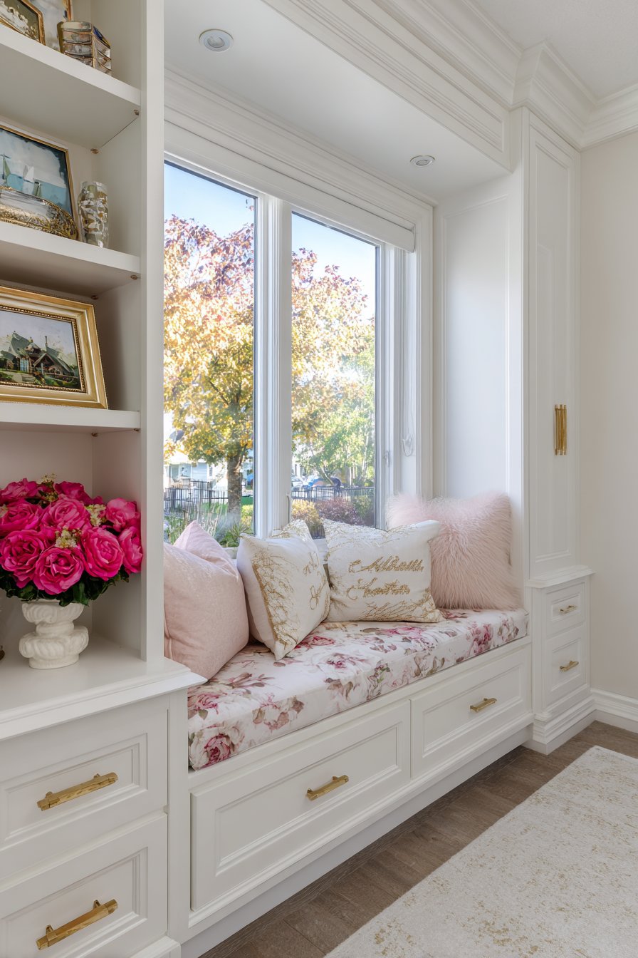 Intelligent Storage Solutions with Rose Gold Sophistication