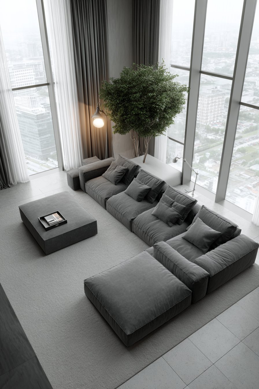 Practical Corner Configuration with Hidden Storage