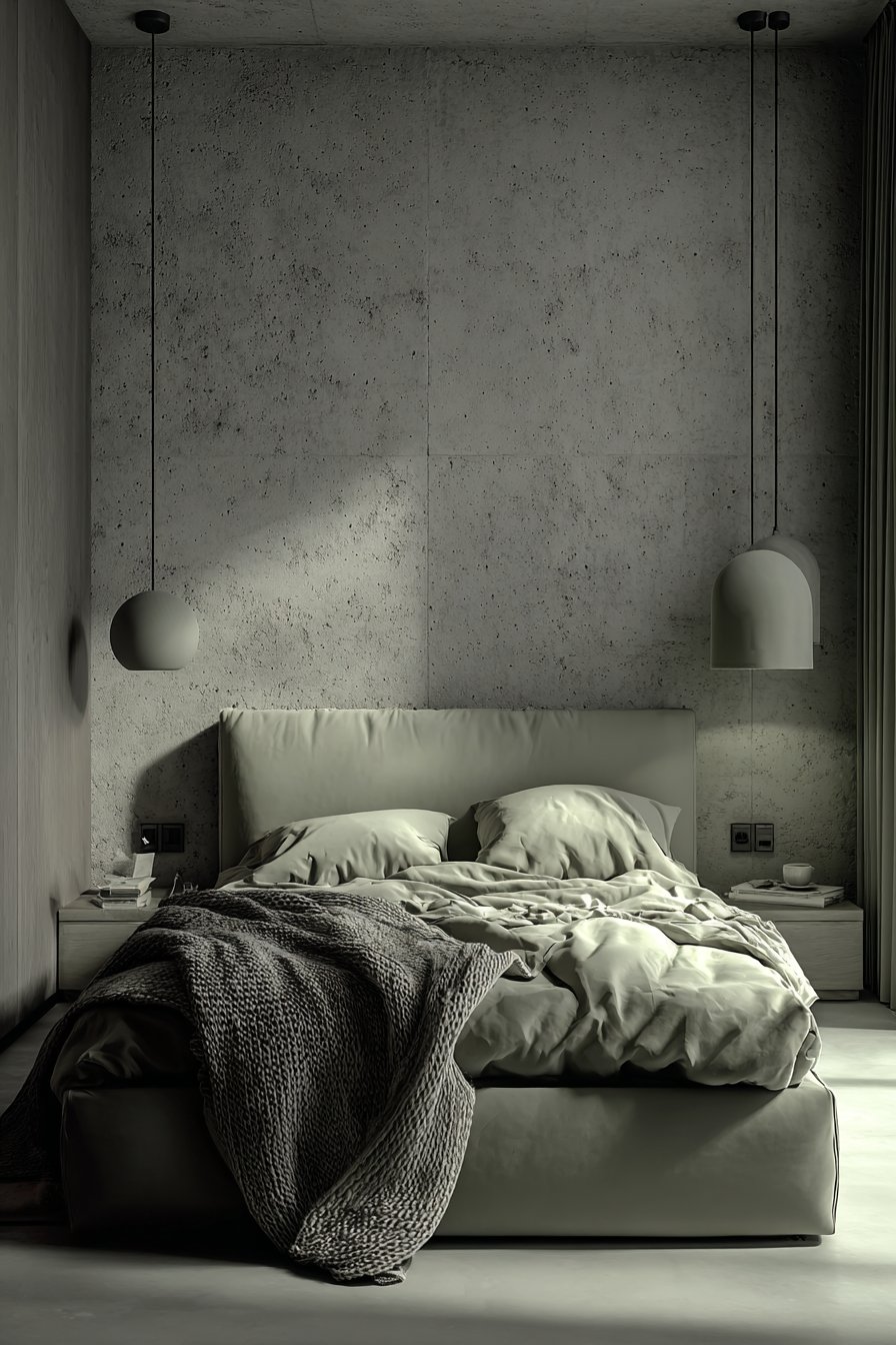 Monochromatic Color Scheme in Soft Sage Green