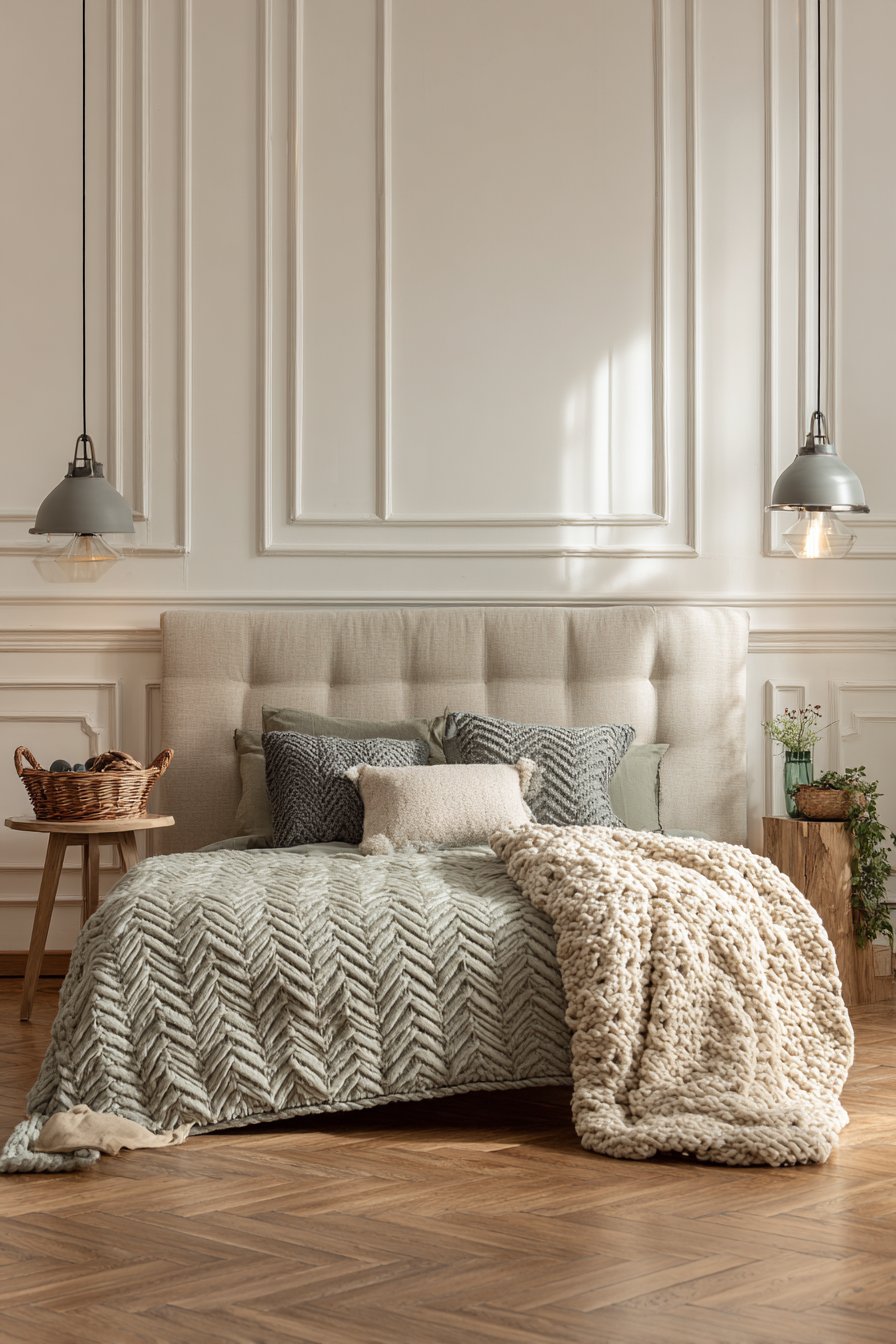 Monochromatic Color Scheme in Soft Sage Green