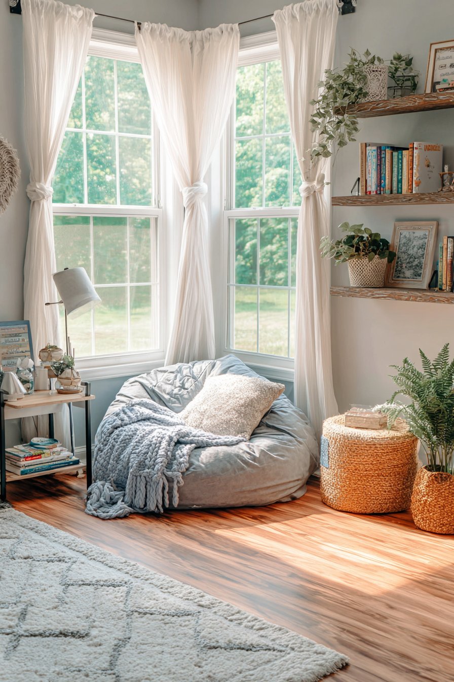 Cozy Reading Nook Retreat