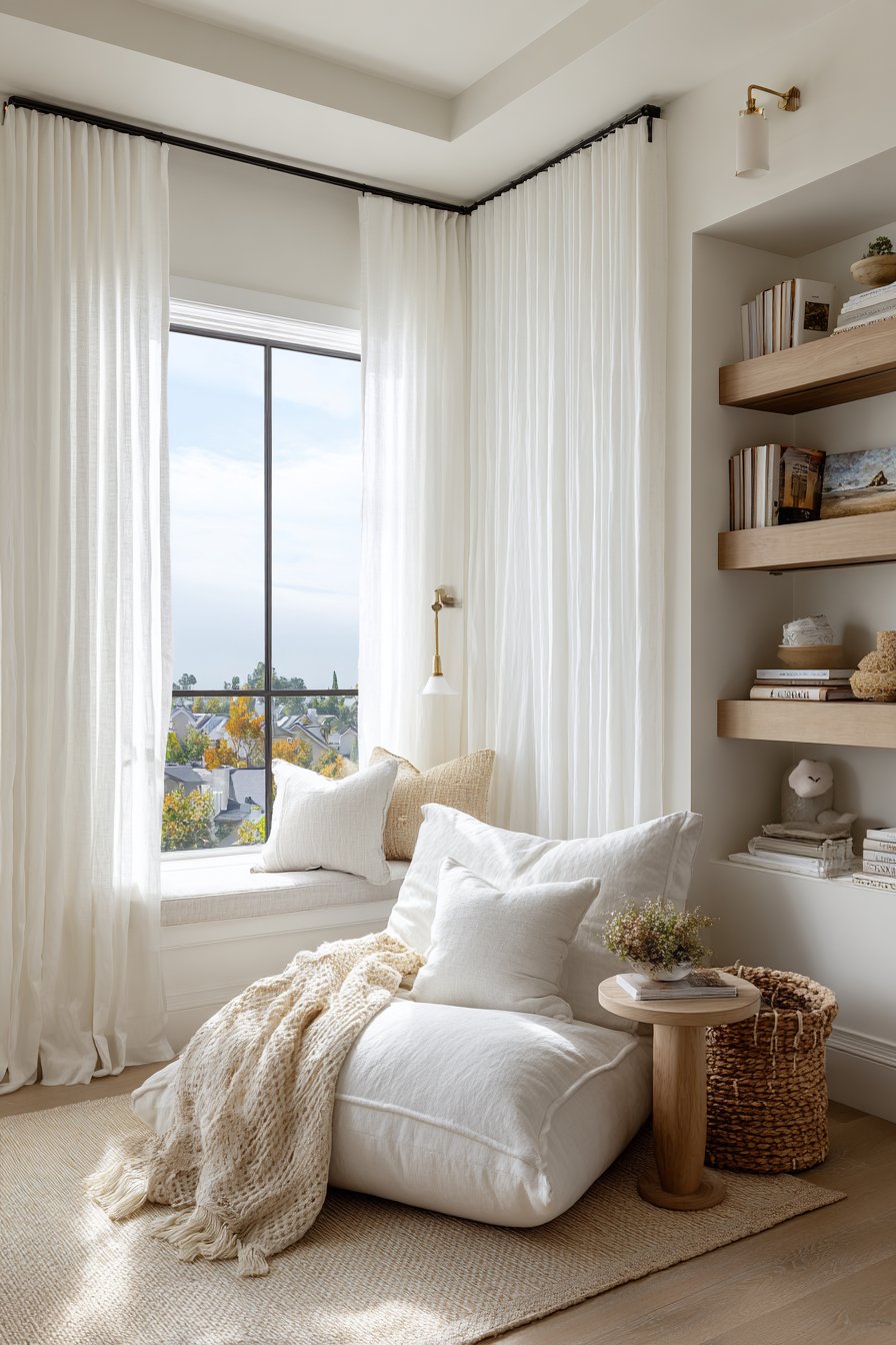 Cozy Reading Nook Retreat