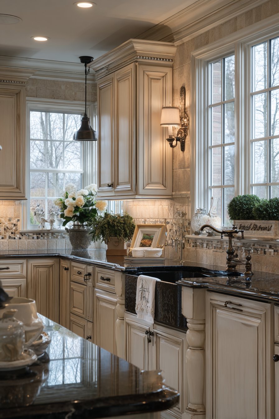 Traditional Sophistication with Classic L-Shaped Efficiency