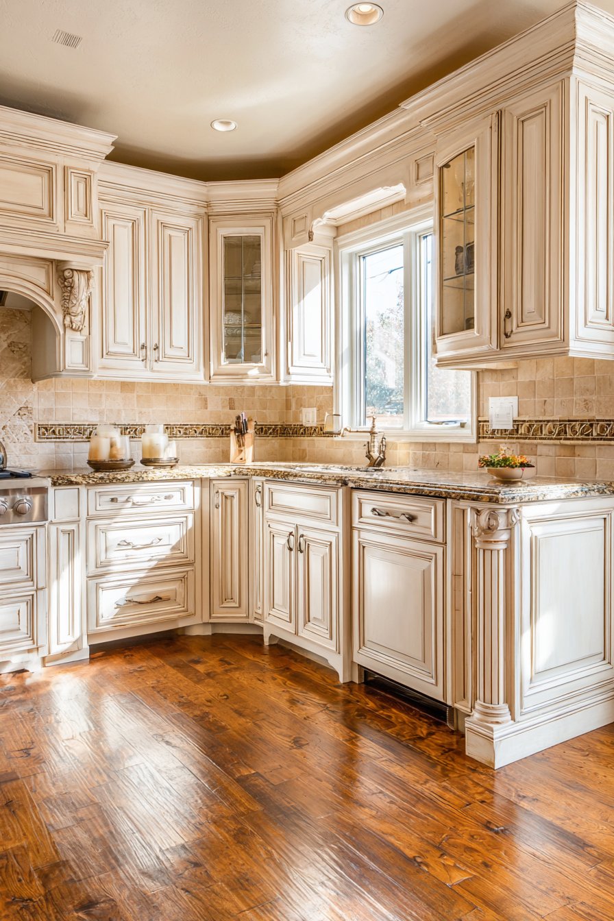 Traditional Sophistication with Classic L-Shaped Efficiency