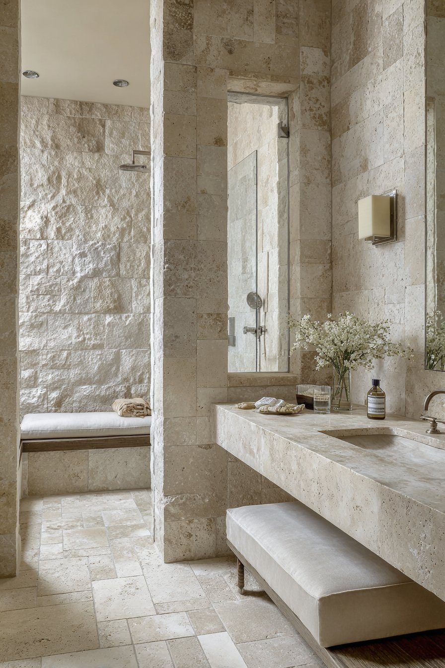 Compact Travertine Efficiency