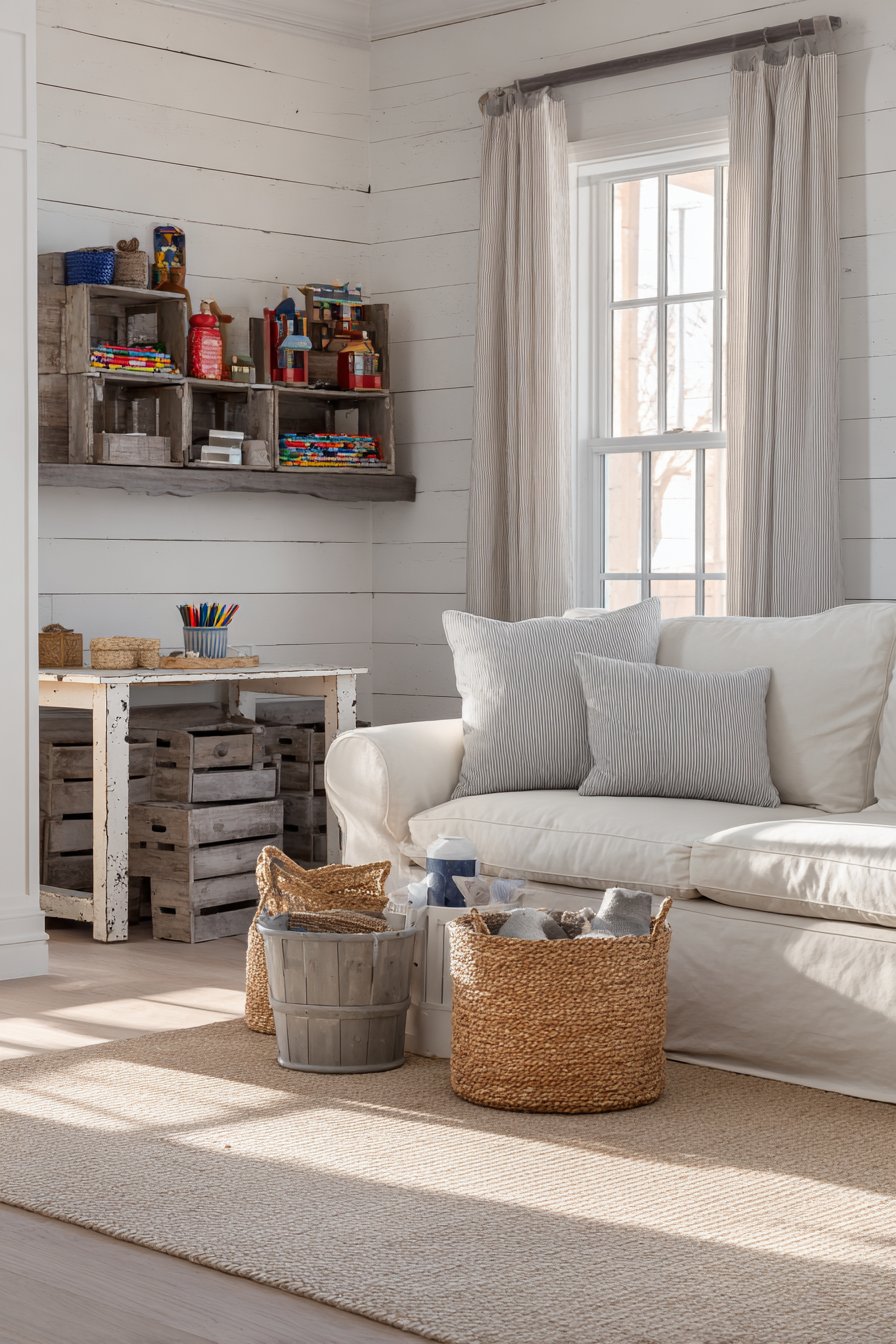 Farmhouse Warmth and Character