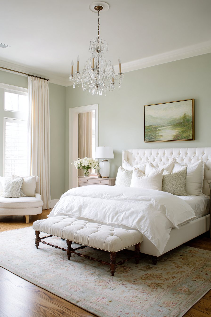 Sophisticated Pale Sage Accent