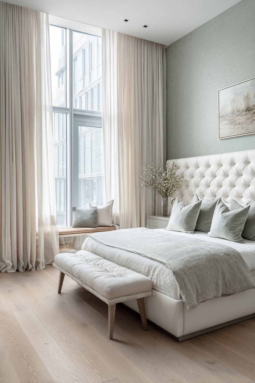 Sophisticated Pale Sage Accent