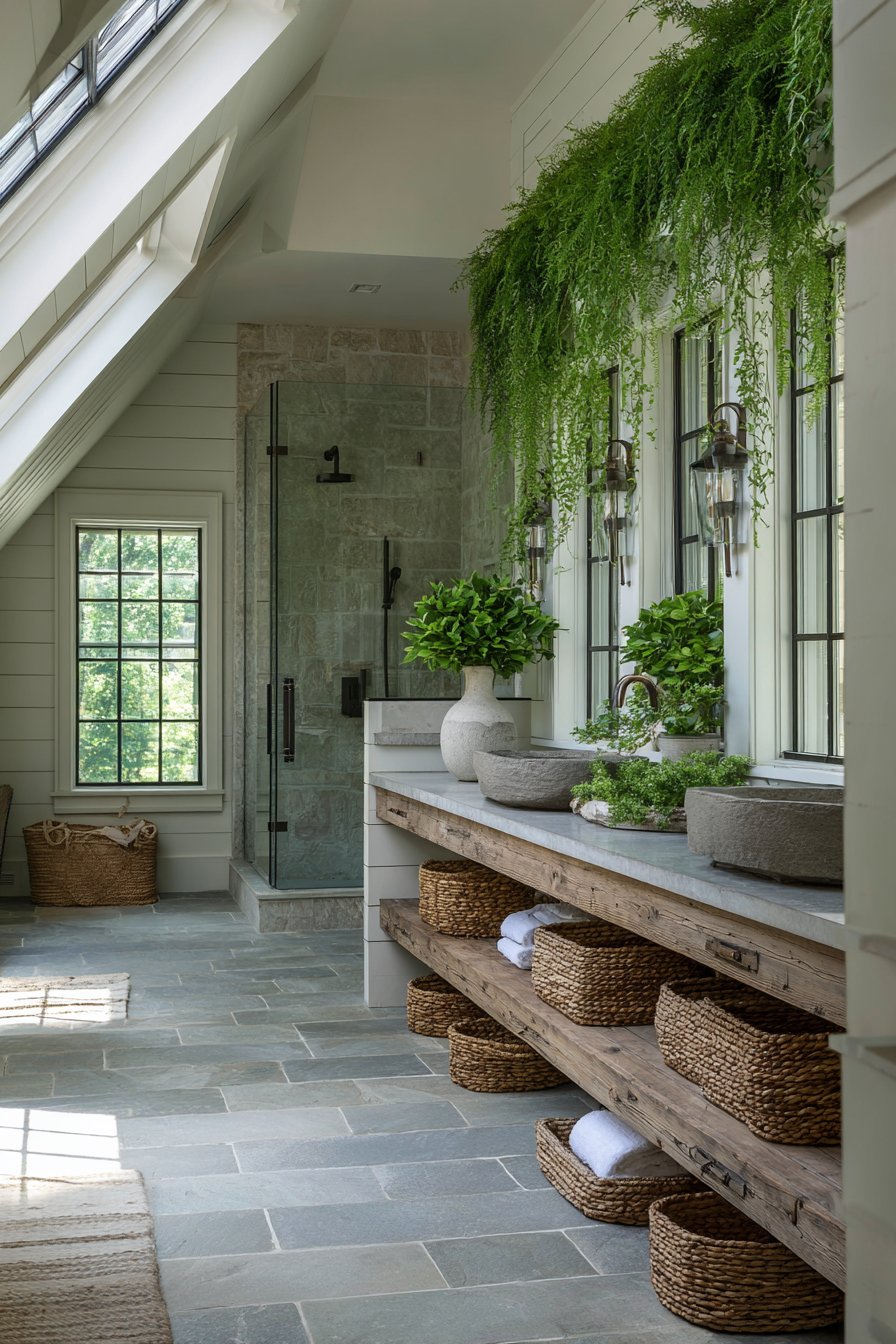 Biophilic Living Plant Wall Sanctuary