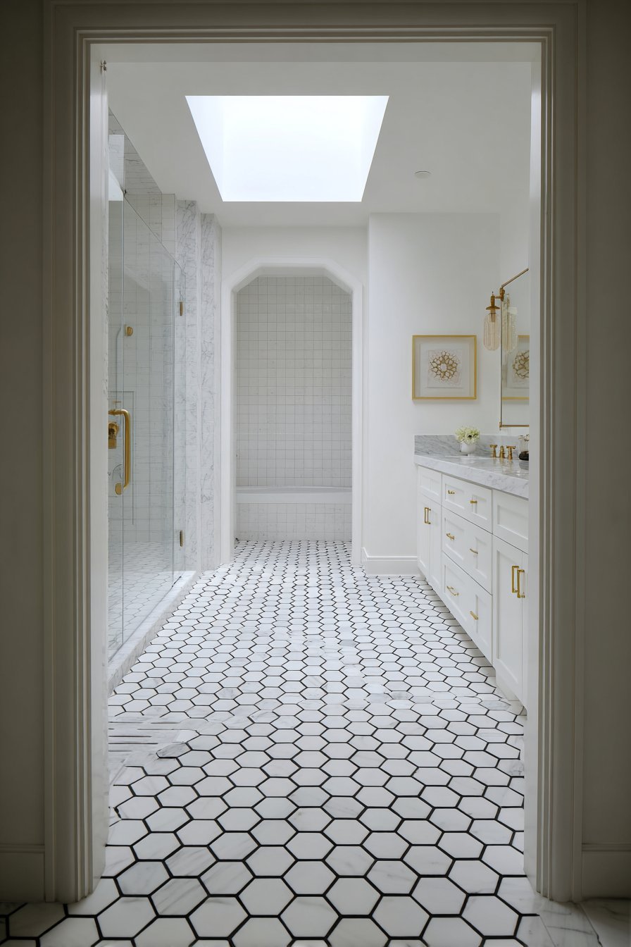 Contemporary Hexagonal Geometric Innovation